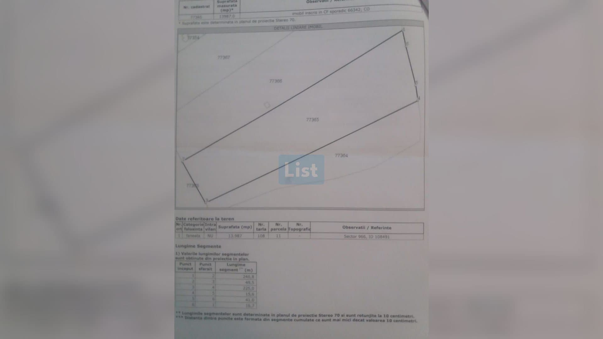 Va oferim spre vanzare teren zona valea budacului cartier raal — 3