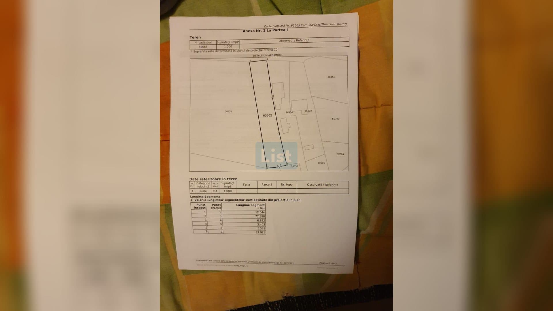 Teren Intravilan | 10 arii | 5700 euro/ar | Toate utilitățile | — 6